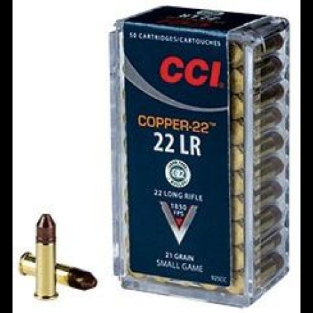 CCI Copper-22  22LR (1850fps) 